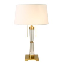 American minimalist K9 crystal table lamp postmodern decent board room living-room bedroom bedside hotel designer soft-fit engineering