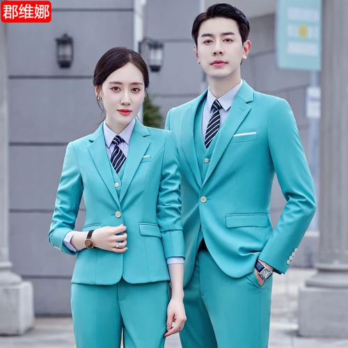 Комплект, пиджак классического кроя подходит для мужчин и женщин, комбинезон, для салонов красоты