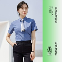 Синяя рубашка, короткий рукав