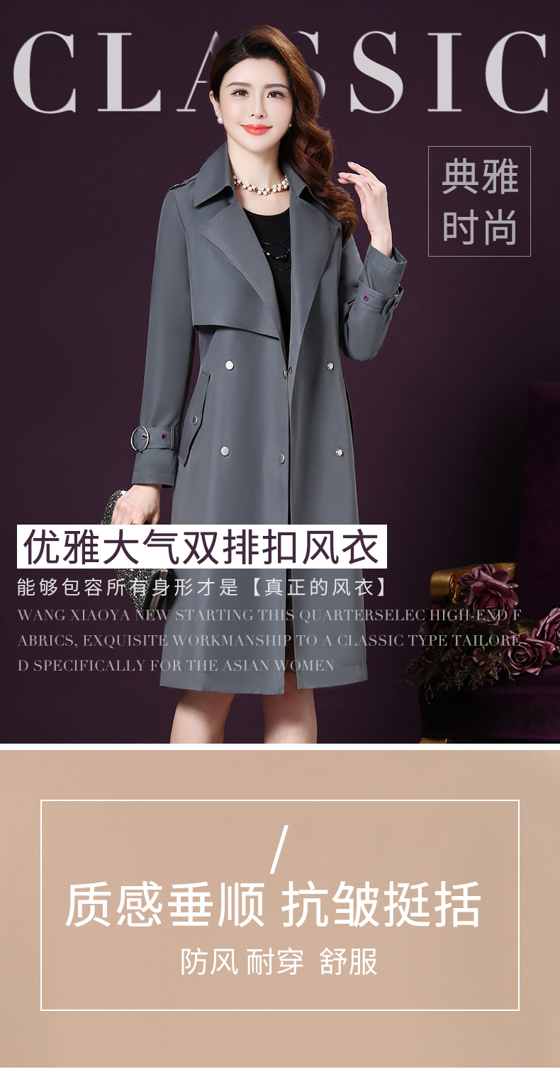 Trench pour femme en Coton en Coton - Ref 3226024 Image 7