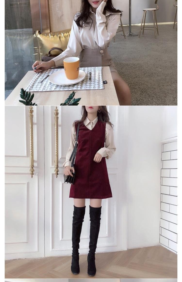 Áo sơ mi tay dài nữ lười gió 2019 xuân hè mới retro áo phông sang trọng đậm chất Hàn Quốc mang phong cách Hồng Kông các kiểu áo sơ mi đẹp