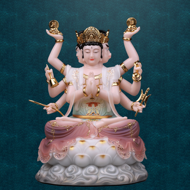 White Marble Statue of Dumi Yuanjun, the Goddess of the North Star, the Mother of the Stars, and the Supreme Deity of the North Star