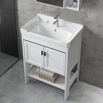Floor-standing wash basin bathroom set bathroom cabinet combination washbasin wash table Basin Integrated toilet wash table