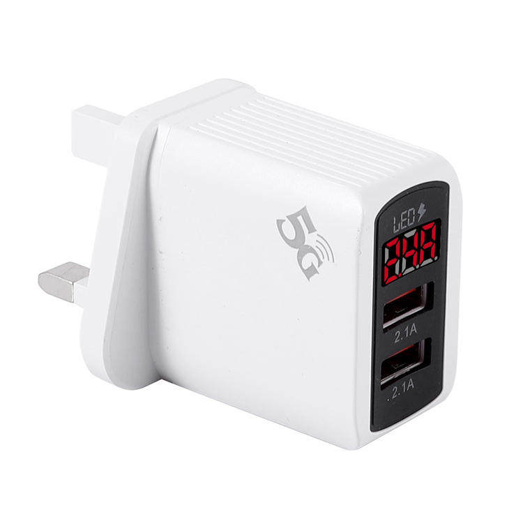 Smart Number of Dual-port USB Applicable to Apple Huawei vivoppo Charging Wire Nightlight Plug American Gauge