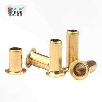 Copper hollow rivets copper eyelet rivets through-hole rivets copper parts air eyelet ring M1 5M2M2 5M3M3 5M4
