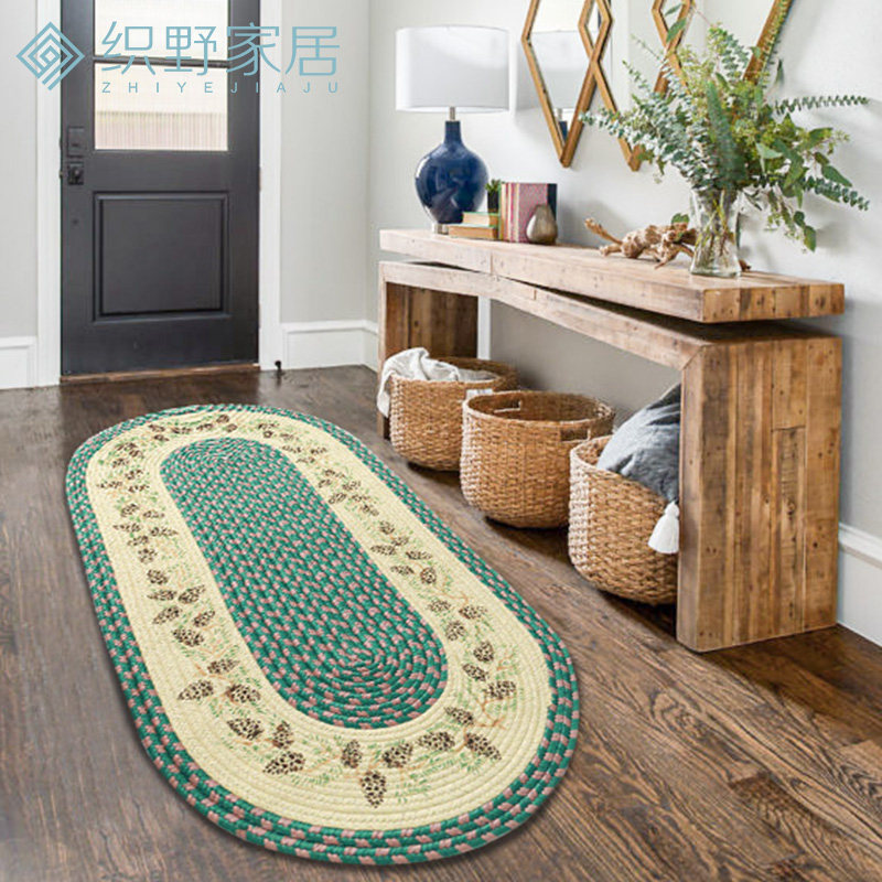 Entrance door mat carpet absorbent floor mat bathroom door kitchen bedroom toilet bathroom household door mat