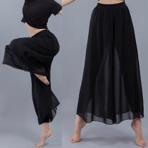 Classical dance Modern dance suit practice suit Female adult practice pants Dance pants women loose wide leg pants Chiffon