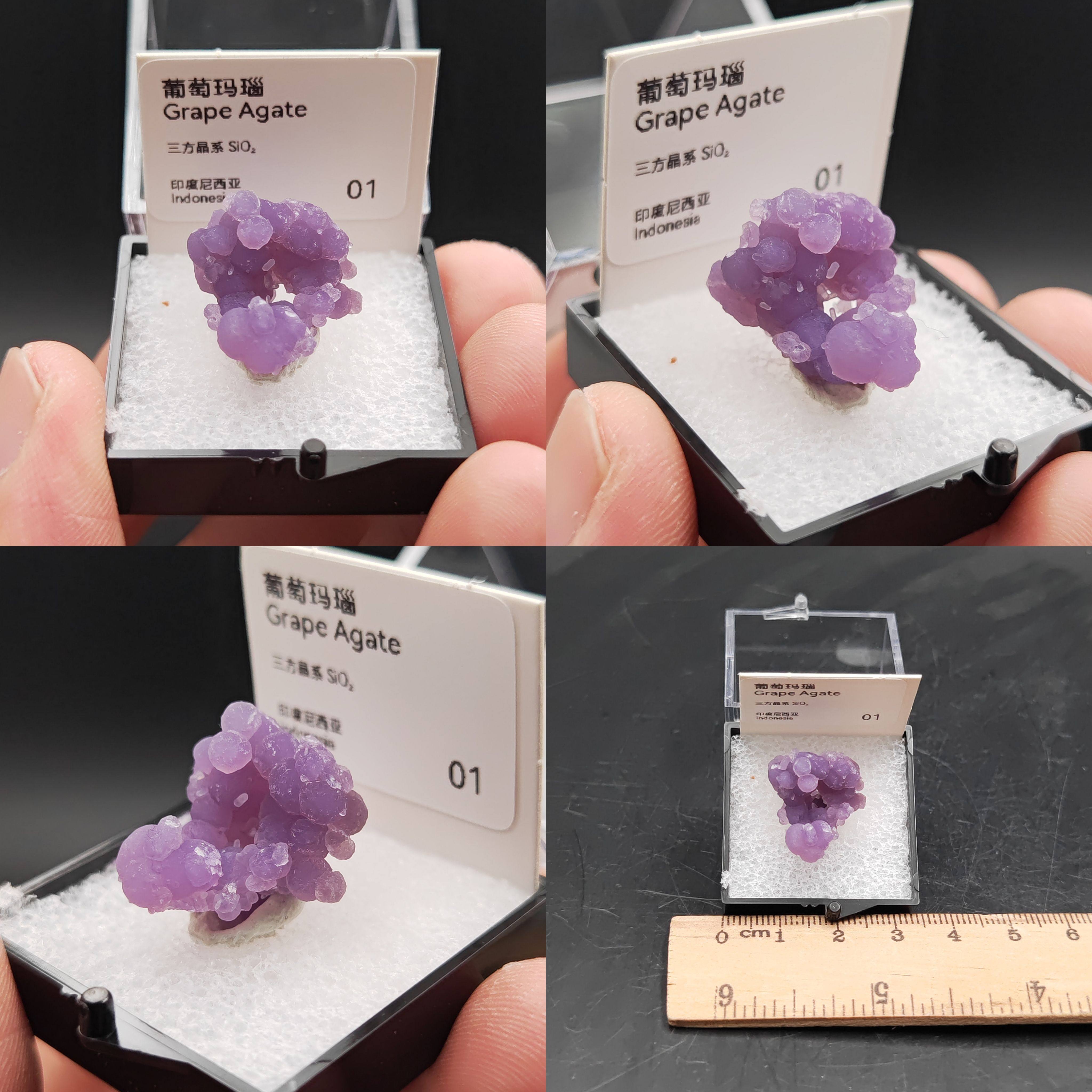 Grape Agate mineral, crystal, ore, specimen, rough stone, gemstone, rare stone, and decorative item collection