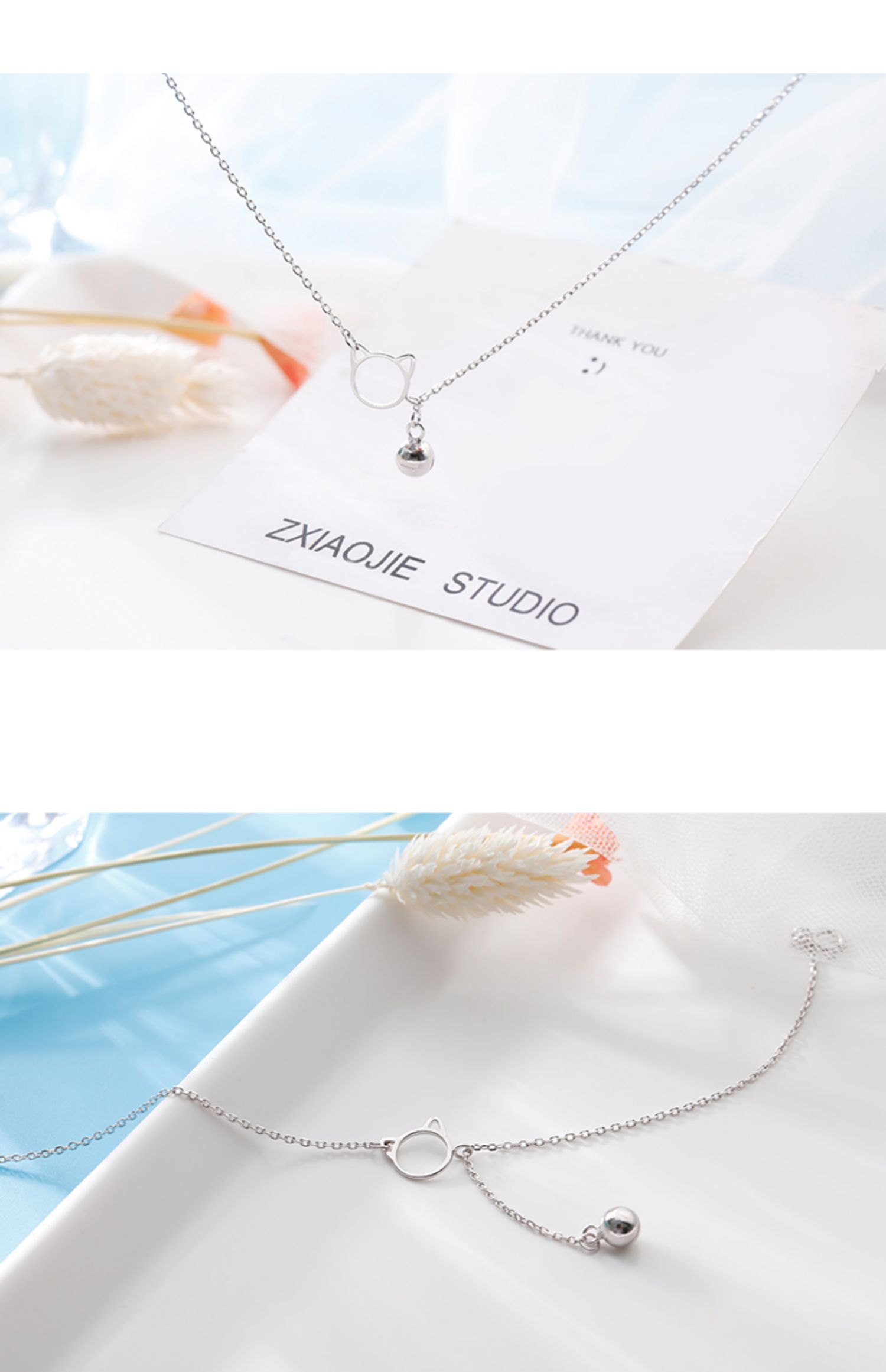 Niche thiết kế nữ vòng chân nữ chuông sterling bạc chuỗi chân đơn giản Phiên bản Hàn Quốc của nữ dây chuyền mắt cá chân bạc gợi cảm - Vòng chân lắc chân nữ handmade