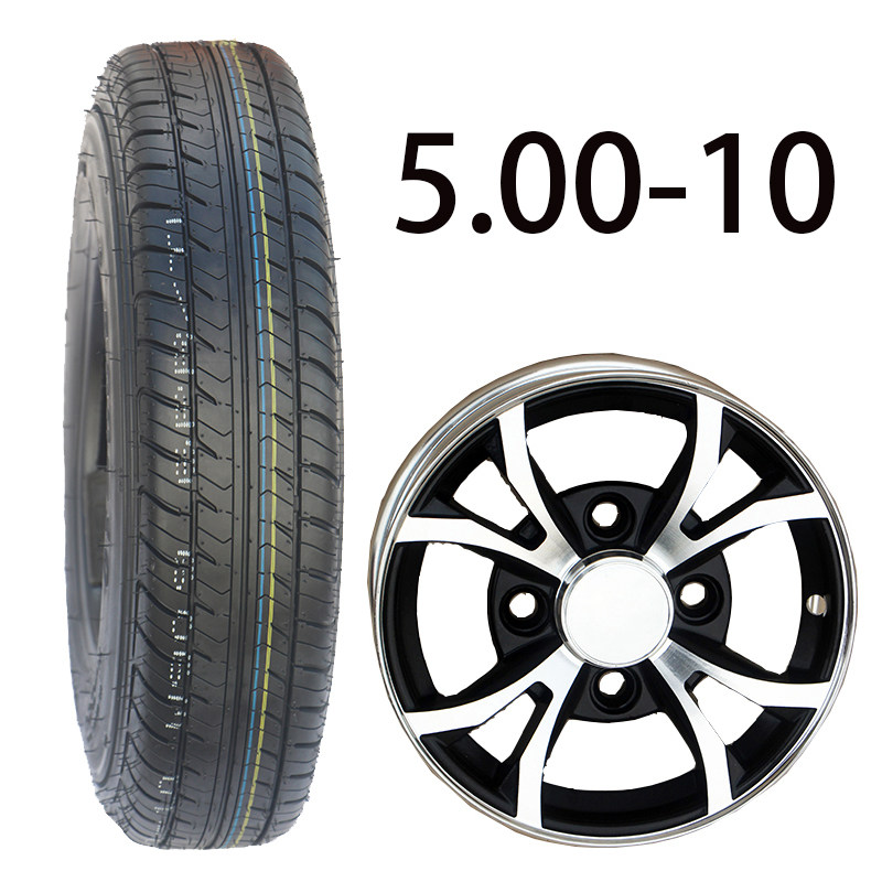 Electric tricycle Zongjin Peng Haibao Vacuum tire Haibao 500-10 Everest Jin Boo Pepsi Pepsi installation