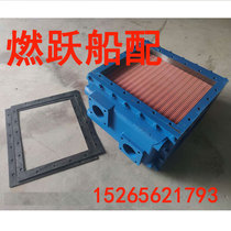 Chongqing Weichai CW6200 8200 primary air cooler secondary air cooler Weifang 200 intercooler
