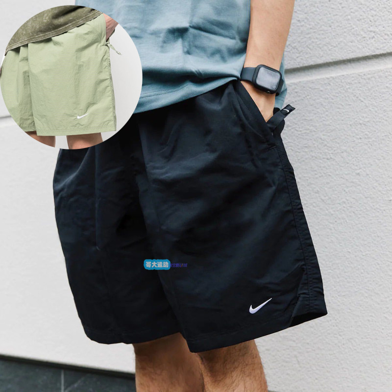 Nikelab Nrg Men's Embroidered Small Logo Woven Water-Repellent Retro High Street Sports Shorts Dm4402 Dx0750 Nikelab Nrg Men's Embroidered Small Logo Woven Water-Repellent Retro High Street Sports Shorts Dm4402 Dx0750