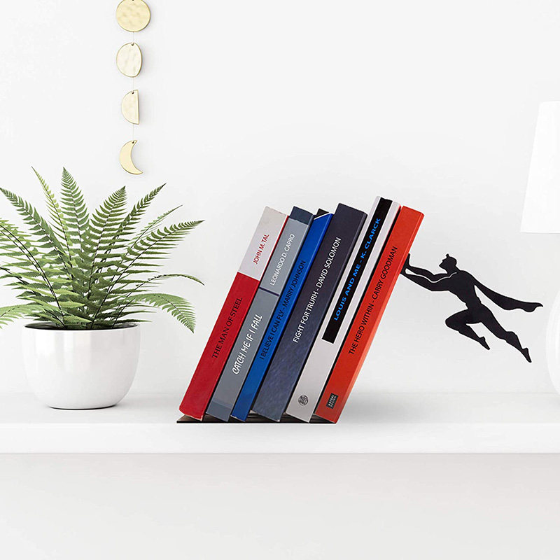 Israel ARTORI DESIGN magnetic superman hero desktop book stand book holder book block by partition ornaments