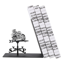 Creative Ghost Rider Minimalist Desk Face Book Stand Book Clip Student Book Blocking Home Decent Board Room Decoration Pendulum