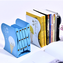 Retractable book stand folding book clip book by bookshelf simple desktop storage medium and large textbook clip student