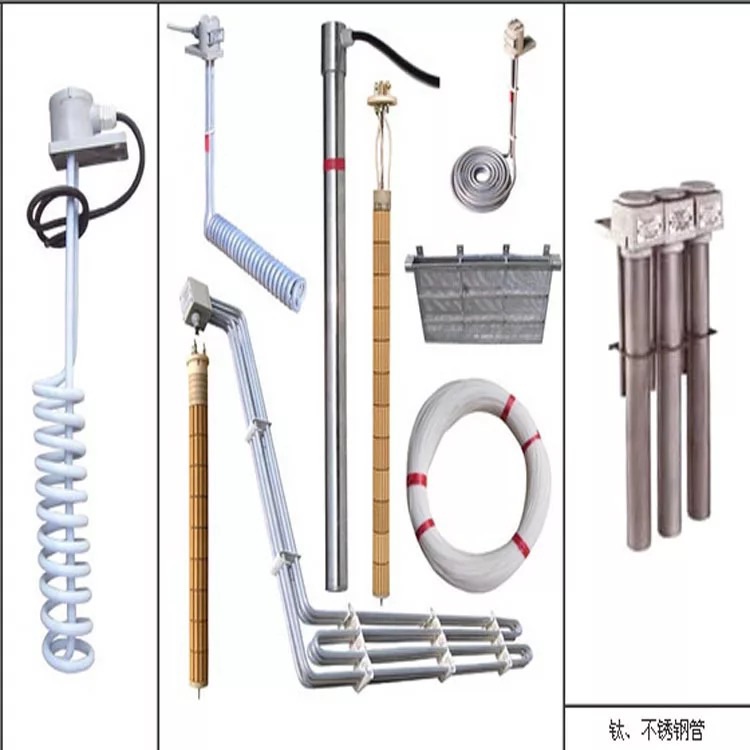 Factory direct Teflon heating tube Teflon heating rod acid and alkali resistant electroplating corrosion oxidation heating tube