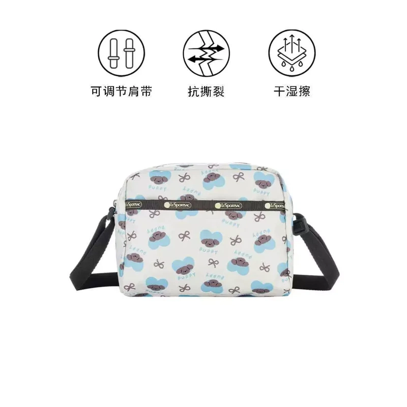 Lesportsac [Classic Small Square Bag] 2026 New Casual and Practical Shoulder Bag Crossbody Bag