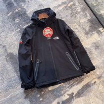 Original Cebu BF Wind Outdoor Soft shell Closet male and female Cavet waterproof windproof Grip Suede Single Machine Clothing Tide Card Jacket Jacket