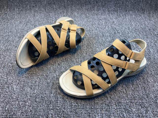 Foreign trade British brands Dr Scholls Shuang Refreshing Sandals Men And Women Casual Shoes Sandals Tail single clear cabin