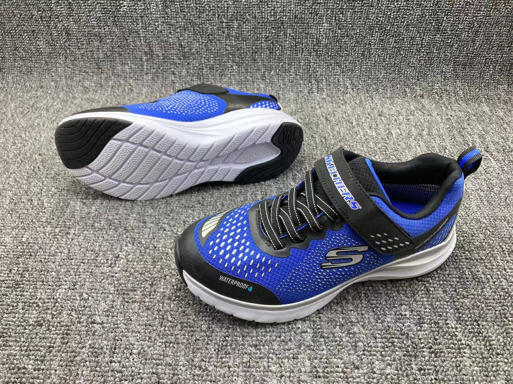 Foreign trade cut label S home children's sports shoes boys and girls lightweight soft bottom non-slip running shoes Velcro baby shoes