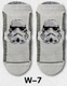 Star Wars Force Awakens Black Samurai White Samurai Socks Vớ Cặp đôi Vớ thể thao Tide Socks Vớ trượt ván - Vớ thể thao