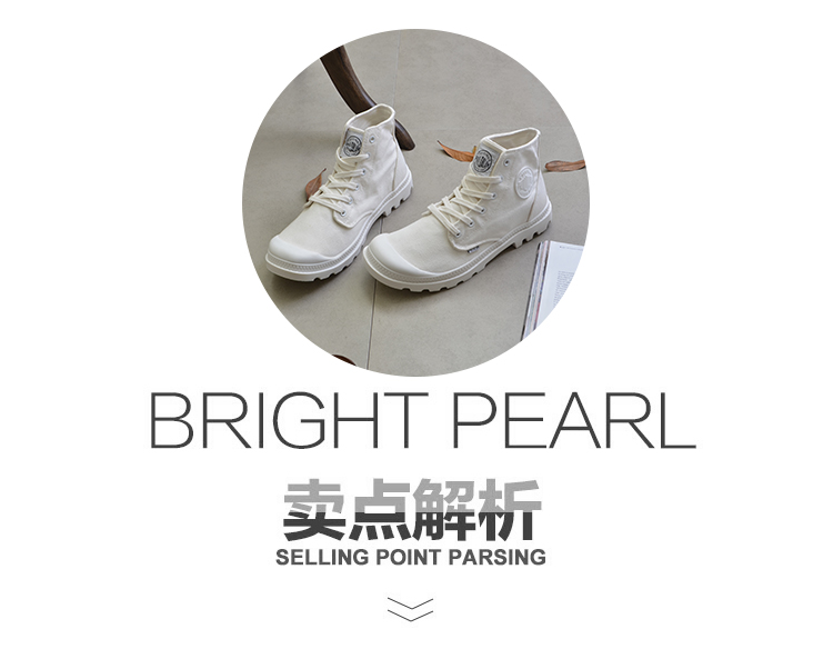 Giày vải cao cấp cho nam mùa thu Martin giày nam retro dụng cụ tròn retro giày quân đội thường cao giúp giày nam Paladin jordan dior cổ thấp