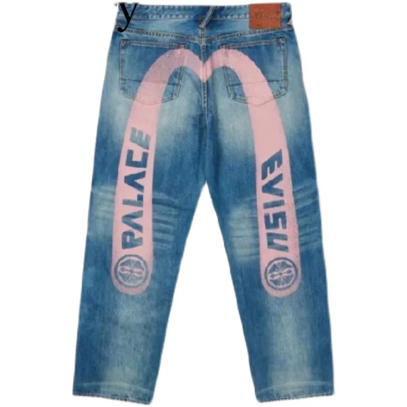 [В наличии Palace Evisu союз 2008 Classic Denim Jeans джинсы]