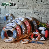 Морской плавательный круг, декор для детского сада