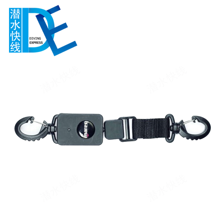 Mares Standard Retractor light riding high strength steel wire stretch buckle diving equipment
