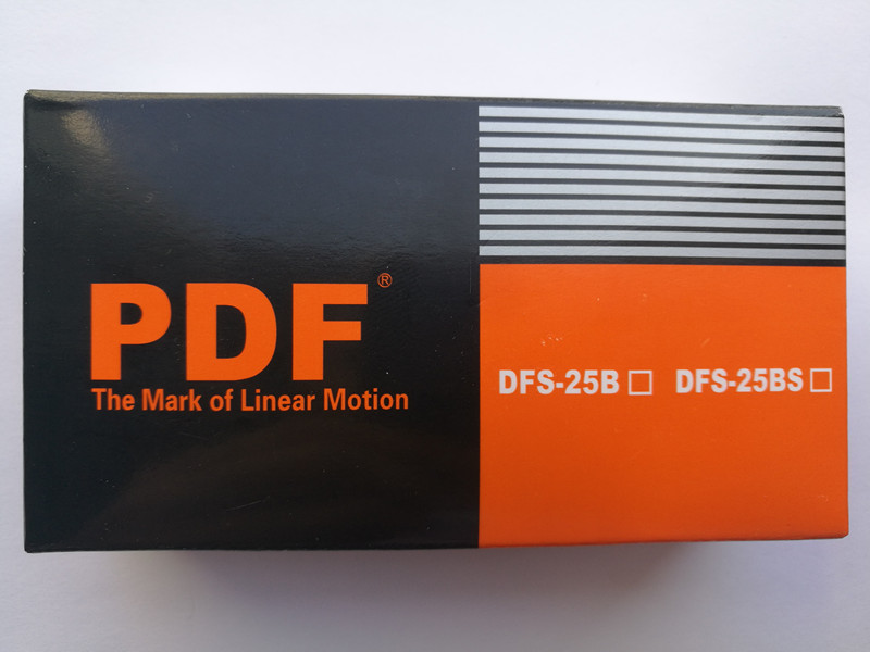 Taiwan PDF linear guide DFS25BL DFS25BL 30BL 35BL 25AS 30AS 30AS bearing
