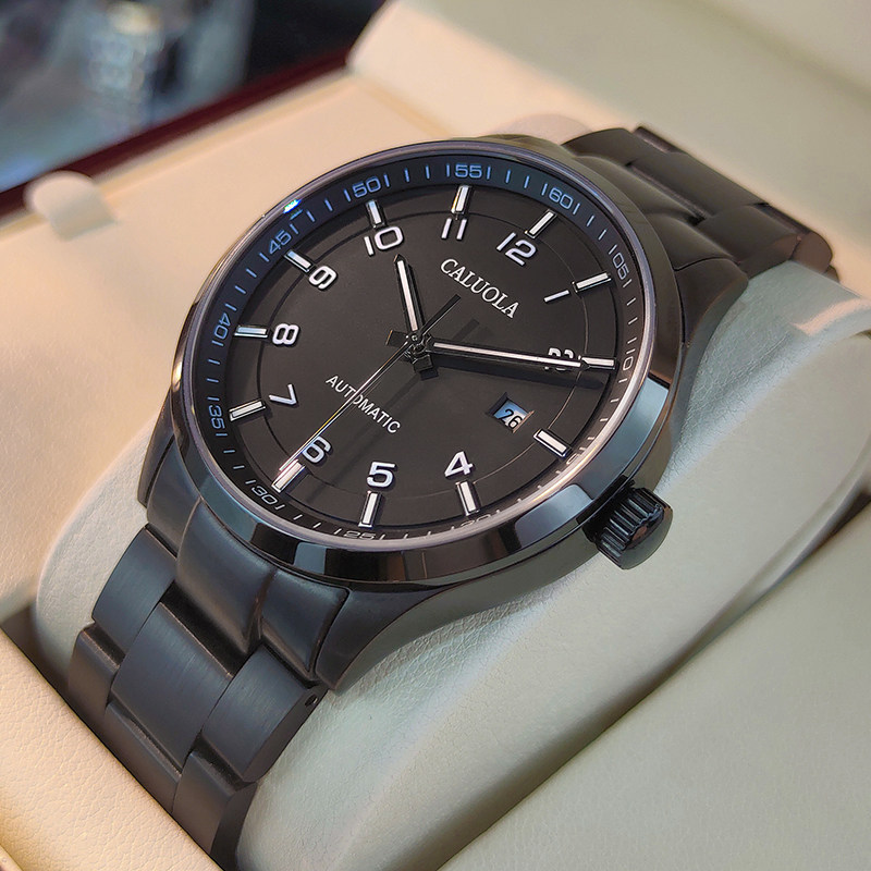 Carrolean Meter Fully Automatic Mechanical Watch Fine Steel Band Men's Watches Brands Casual Waterproof Hand Watches