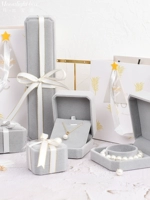 Trang sức nhung hộp bông tai vòng cổ hộp quà tặng vòng tay bao bì hộp bông tai vòng tay vòng tay hộp quà tặng cao cấp - Vòng đeo tay Cuff tỳ hưu vàng