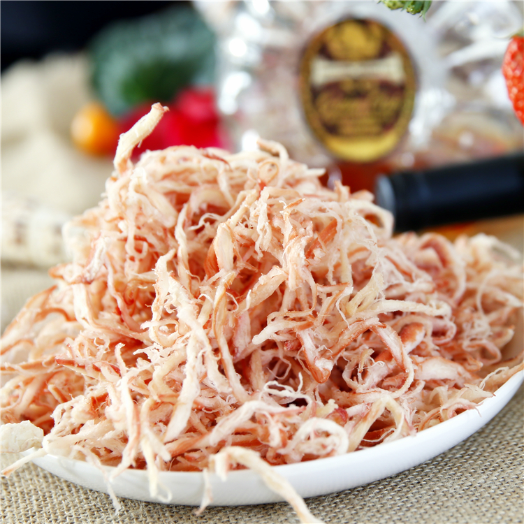 Sea taste Instant charcoal grilled squid shredded charcoal grilled dried fish shredded charcoal grilled shredded squid strips