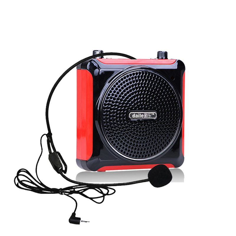 Delle Q6 Little Bee Megaphone Teacher Dedicated Speaker Outdoor Promotion Tour Guide Speech Amplified Volume Sound Effect