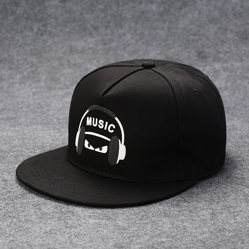 Flat hat hip-hop hat men's fashion Joker Korean fashion street hat children autumn and winter ins tide brand baseball cap