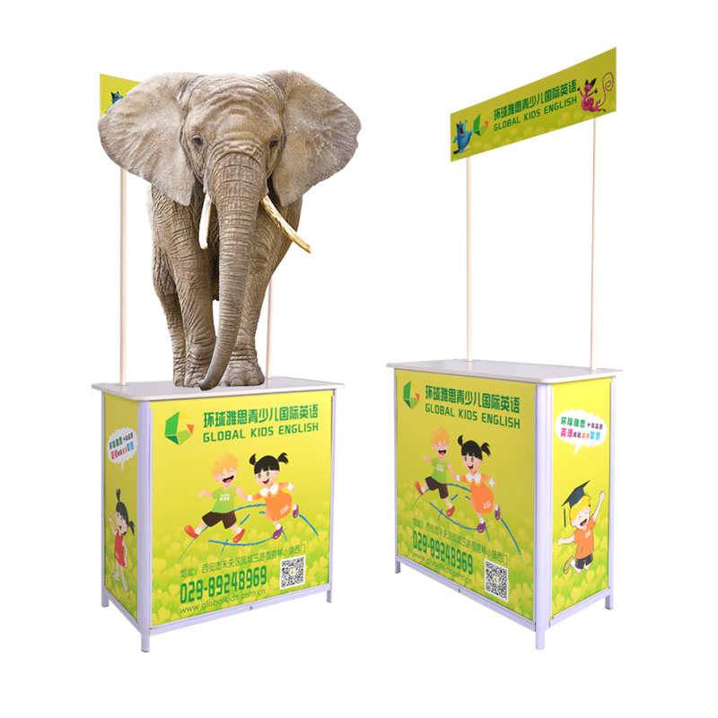 Promotion Booth Booth Display Stand Admissions Table Folding Tasting Table Mobile Visualizer Push Table Advertising Table Shelf