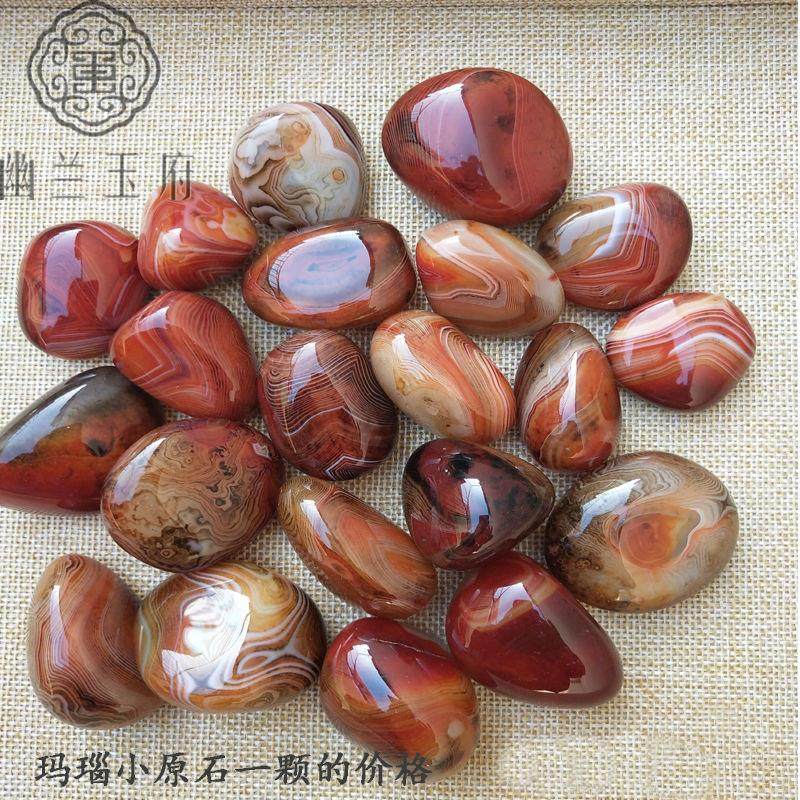 馬達加斯加瑪瑙原石手玩件推薦！纏絲瑪瑙原石手把件+吊墜