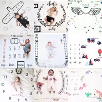 ins explosive baby photo background cloth newborn creative month photography background blanket shooting props