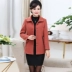 Áo len mùa thu và mùa đông cho phụ nữ trung niên và phụ nữ 40-50 tuổi áo khoác nữ đẹp Áo khoác ngắn