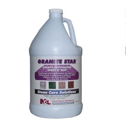 NCL2525 Granite Crystal Surface Treatment Liquid Crystal Surface Agent - Polishing Agent - Curing Agent Two-in-One
