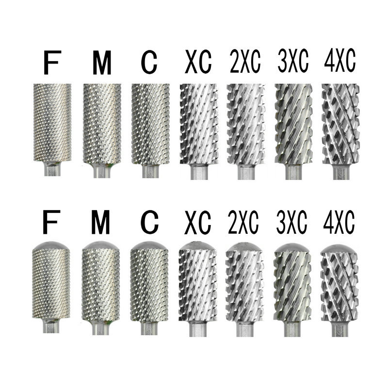High-Quality Tungsten Steel Nail Polish Remover Head for Quick Removal of Nail Polish Gel, Commonly Used by Nail Technicians, Cylindrical Tungsten Steel Alloy Drill Bit