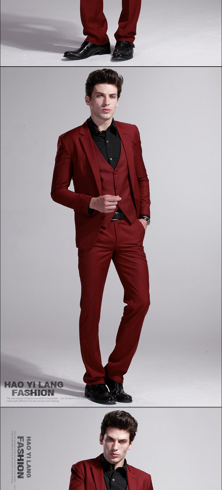 Costume homme en polyester pour printemps - Ref 1551088 Image 12