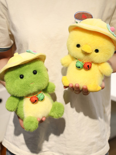 Original Desk Companion Doll, Cute Plush Toy, Companion Bear, Elephant, Panda, Birthday Gift for Girls