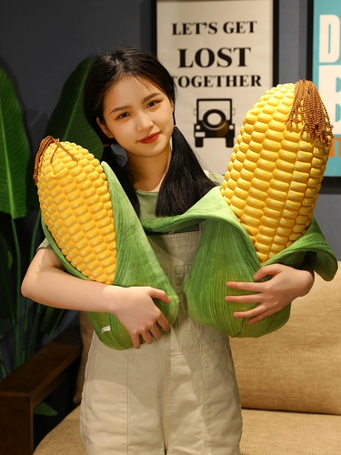 Реалистичная плюшевая игрушка, тряпичная кукла, подушка для сна, кукурузные зерна, подарок на день рождения