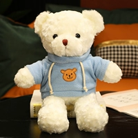 Белый медведь синий