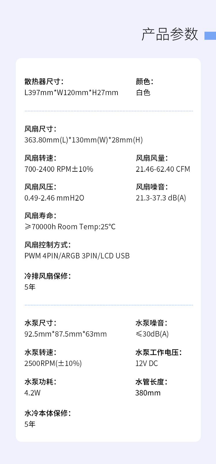 JONSBO乔思伯TF3-360SC屏显一体式水冷ARGB风扇电脑360水冷散热器插图15