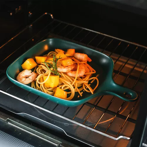 Рисовая поддона для печи тарелки выпекать тарелку домой