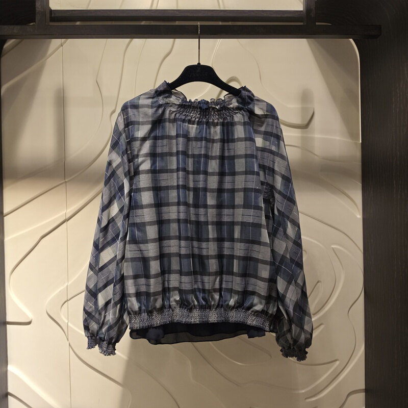 No Returns or Exchanges Available at Meixunjia Korean Department Store Lanvin 26Th Autumn Collection Women's Shirt Lc2G9-Wto151W 827