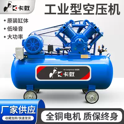 Air pump air compressor small high pressure industrial grade 220V spray paint pump air compressor large 380V