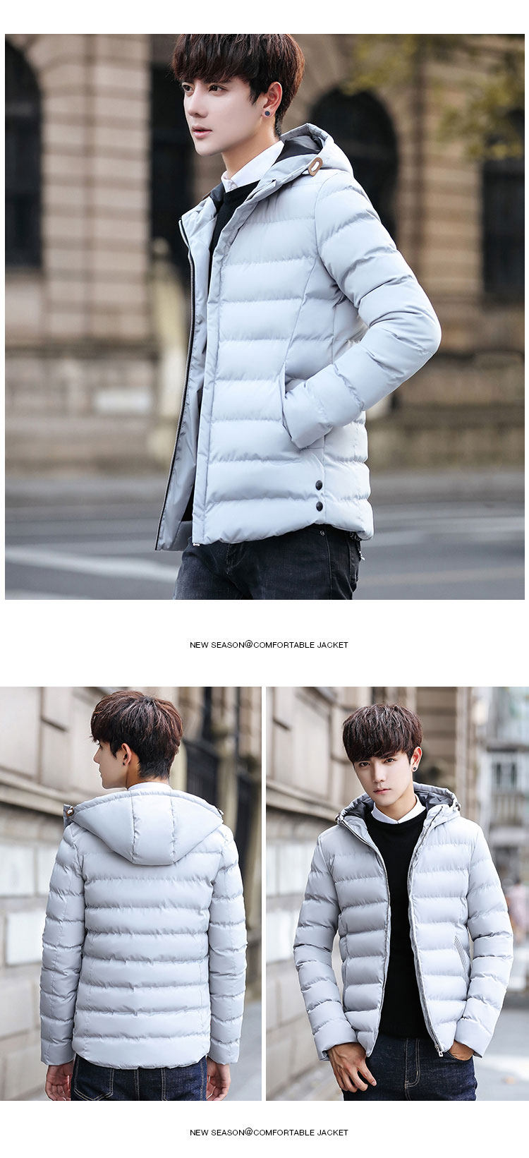 Blouson chaud pour homme      en Polyester - Ref 3112559 Image 21